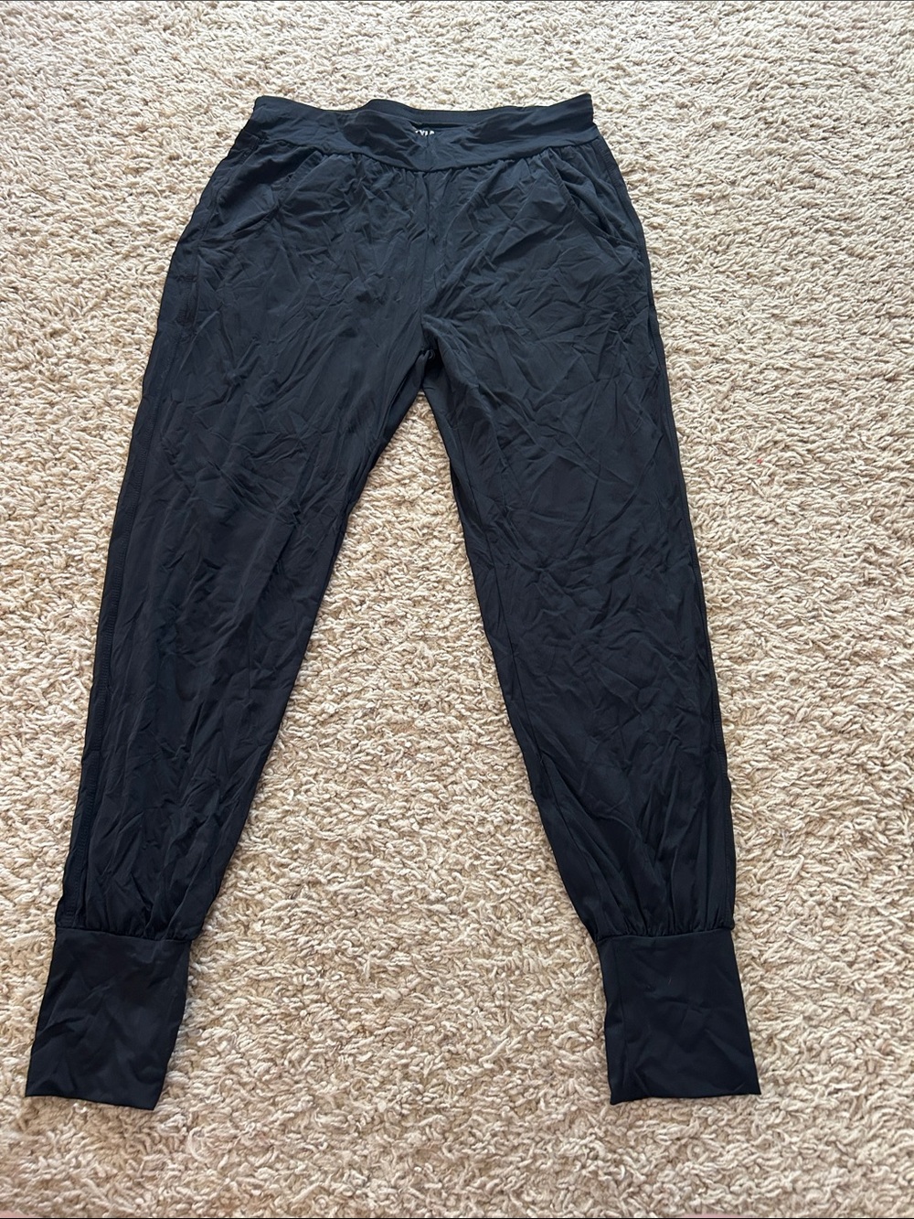 Zyia Black Jogger in a Bottle Pants
